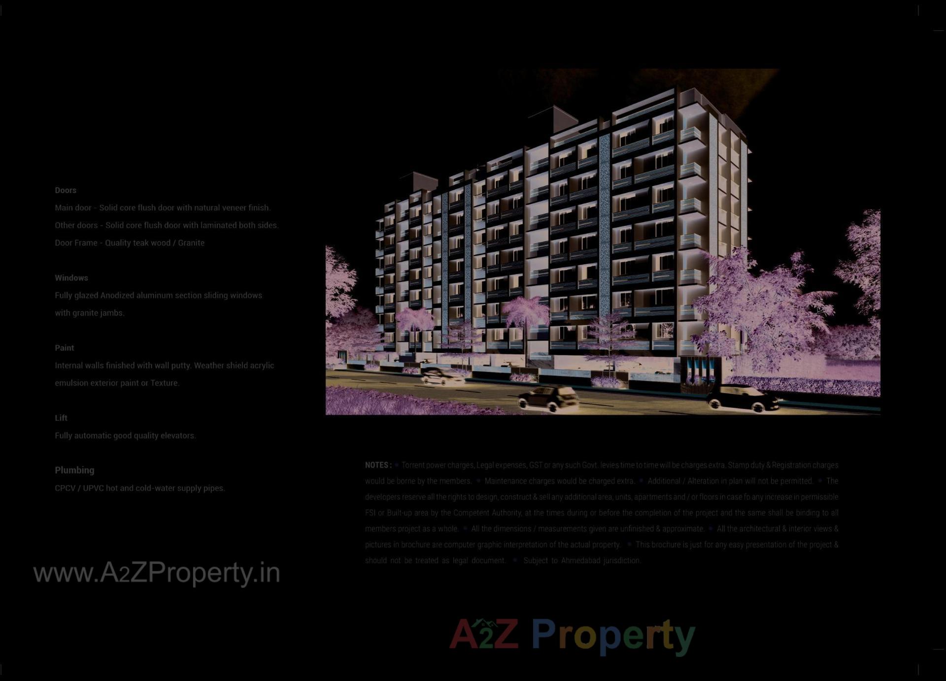 3D Elevation of real estate project Sampad Atul located at Naranpura, Ahmedabad, Gujarat