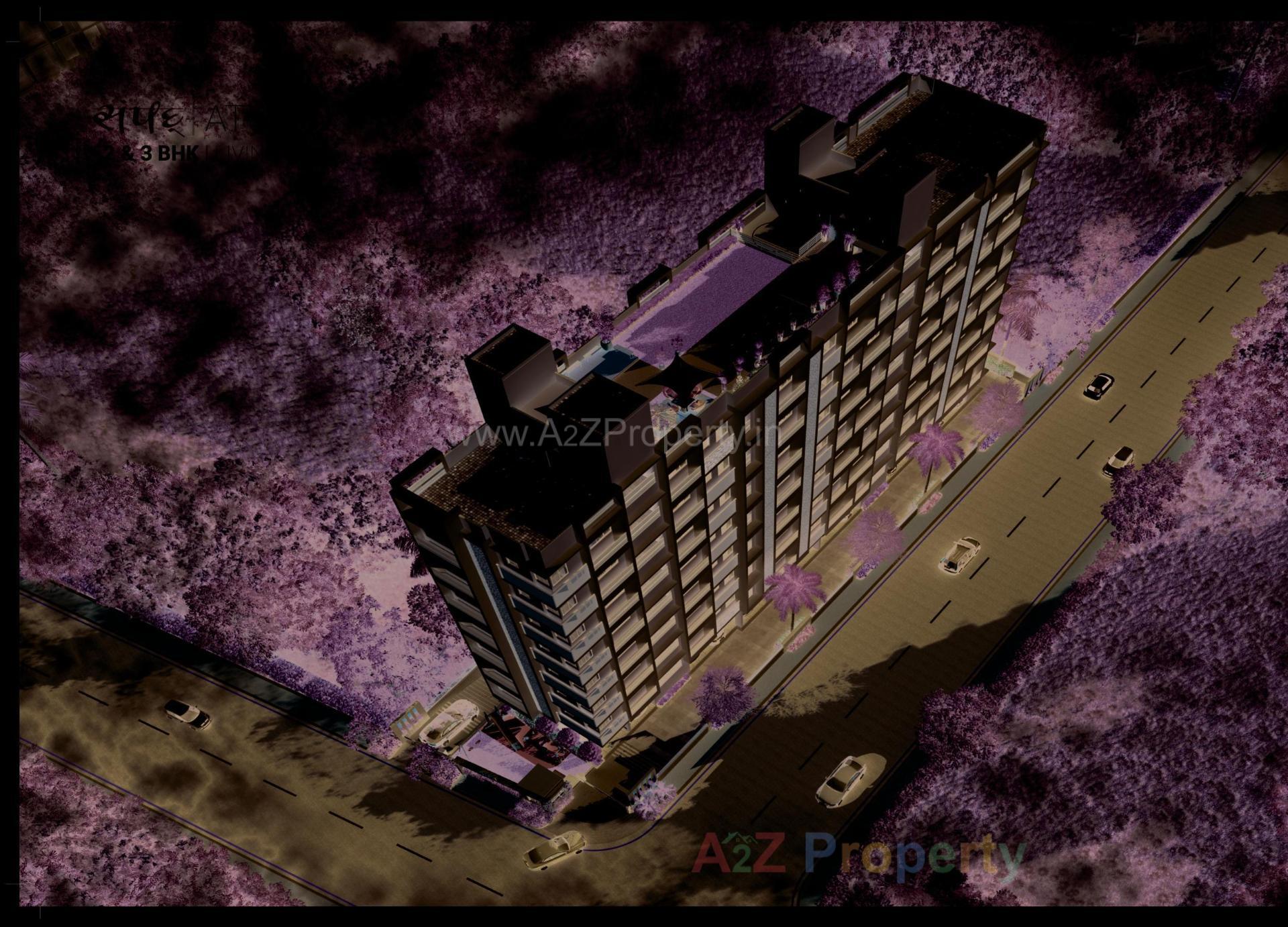 3D Elevation of real estate project Sampad Atul located at Naranpura, Ahmedabad, Gujarat