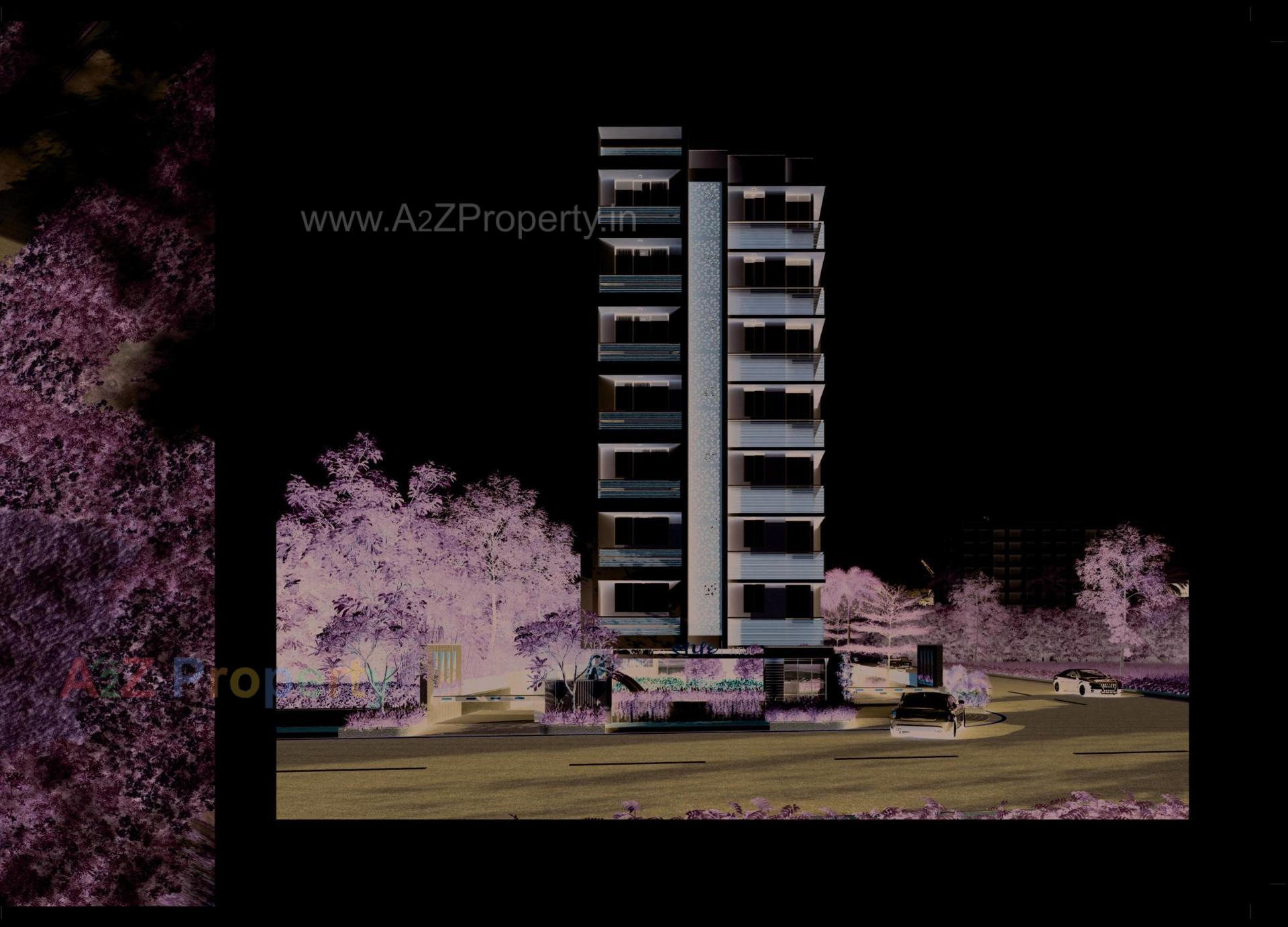 3D Elevation of real estate project Sampad Atul located at Naranpura, Ahmedabad, Gujarat