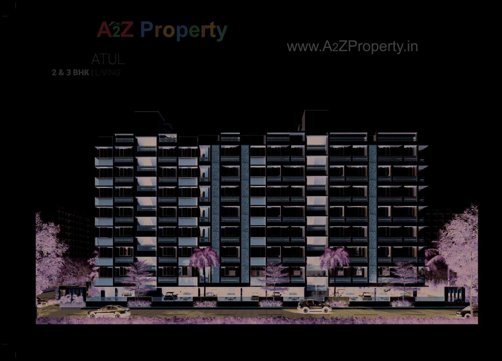 3D Elevation of real estate project Sampad Atul located at Naranpura, Ahmedabad, Gujarat