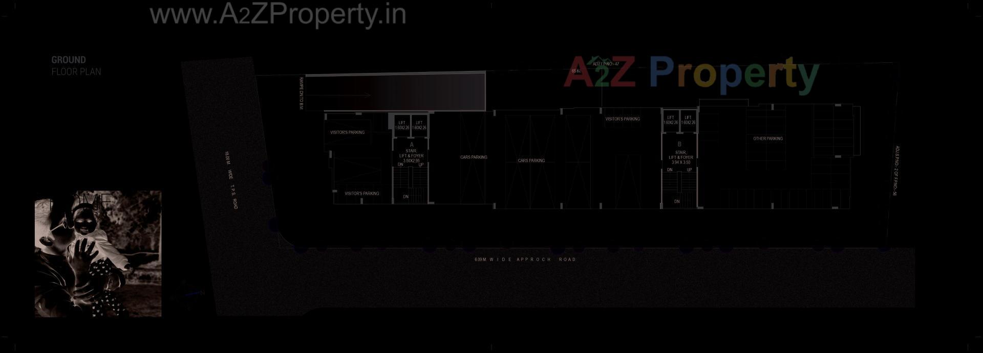  of real estate project Sampad Atul located at Naranpura, Ahmedabad, Gujarat