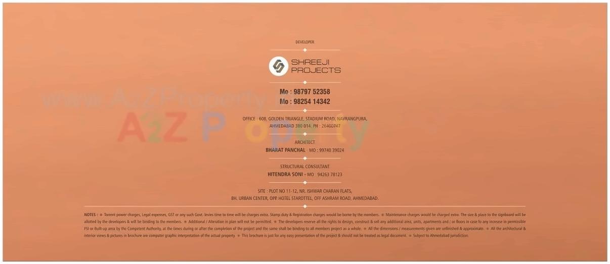  of real estate project Sampad Elite located at Vadaj, Ahmedabad, Gujarat