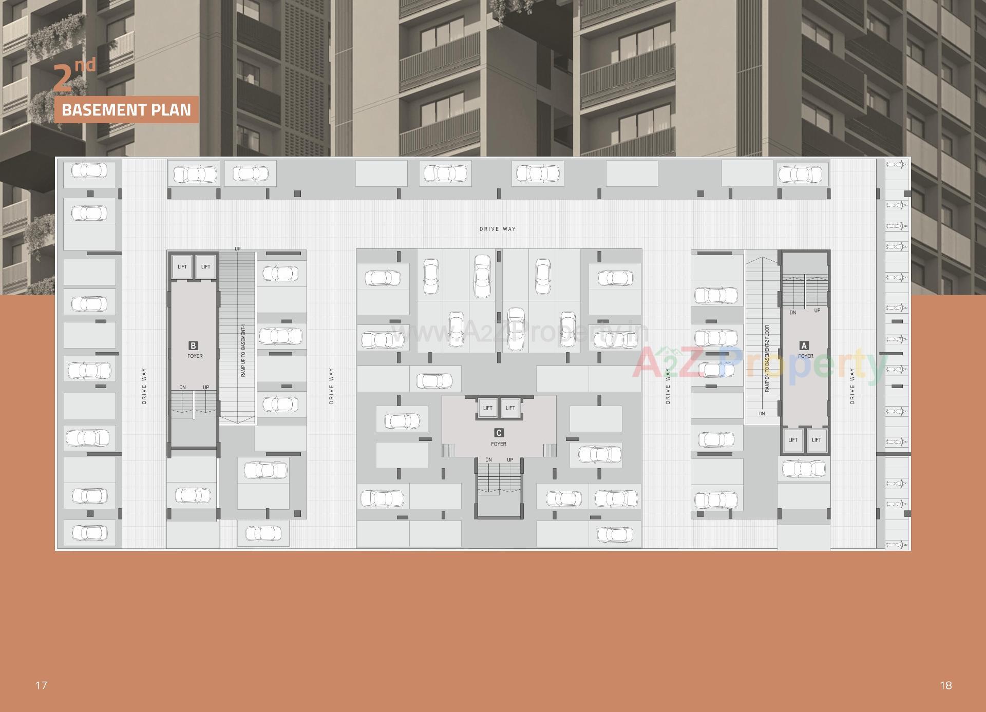 Layout of real estate project Sampad Primero located at Ahmedabad, Ahmedabad, Gujarat