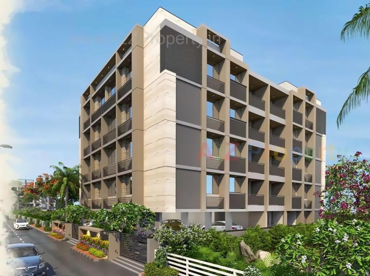 3D Elevation of real estate project Sampada Enclave located at City, Ahmedabad, Gujarat