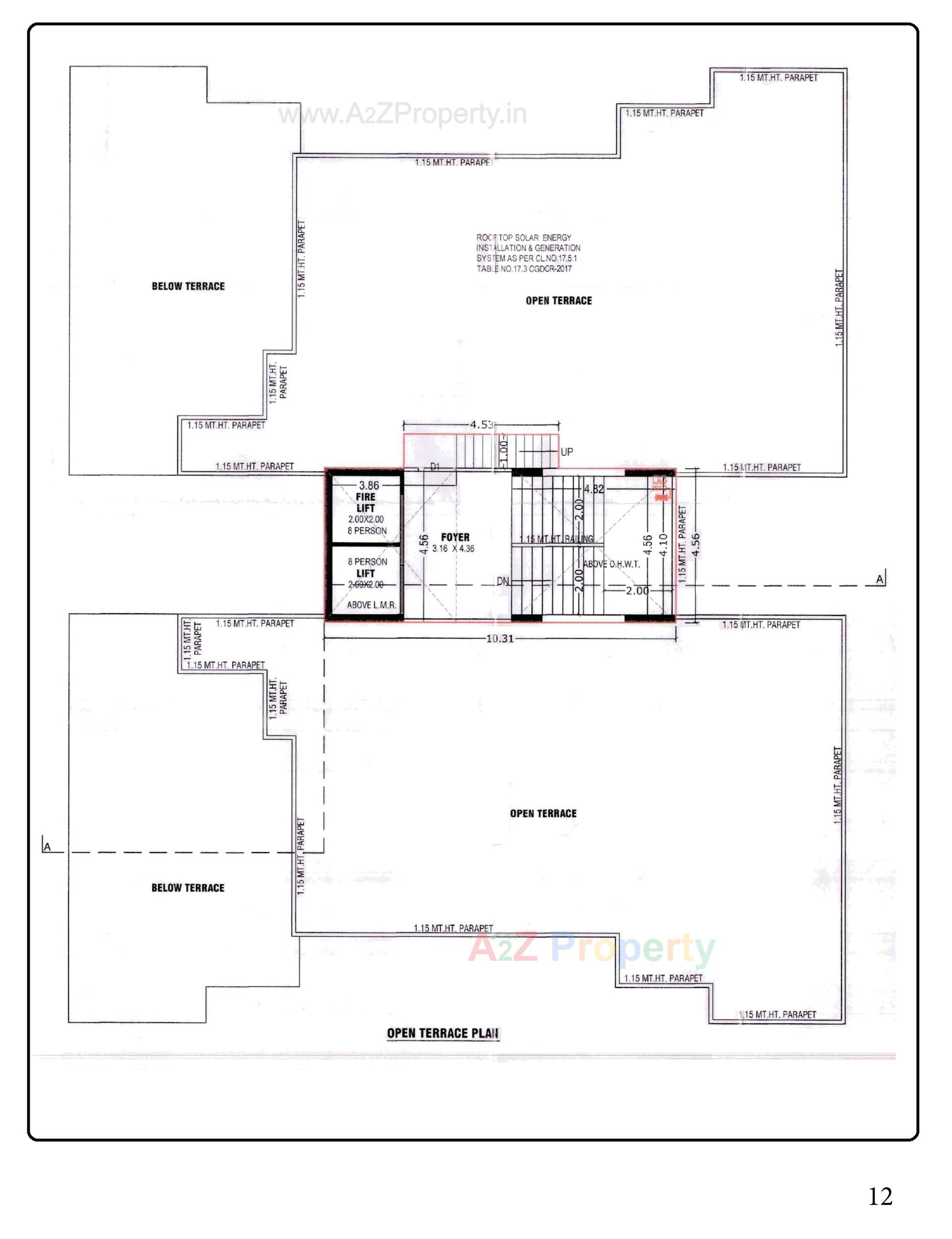 Layout of real estate project Sampath Sky located at Ahmedabad, Ahmedabad, Gujarat