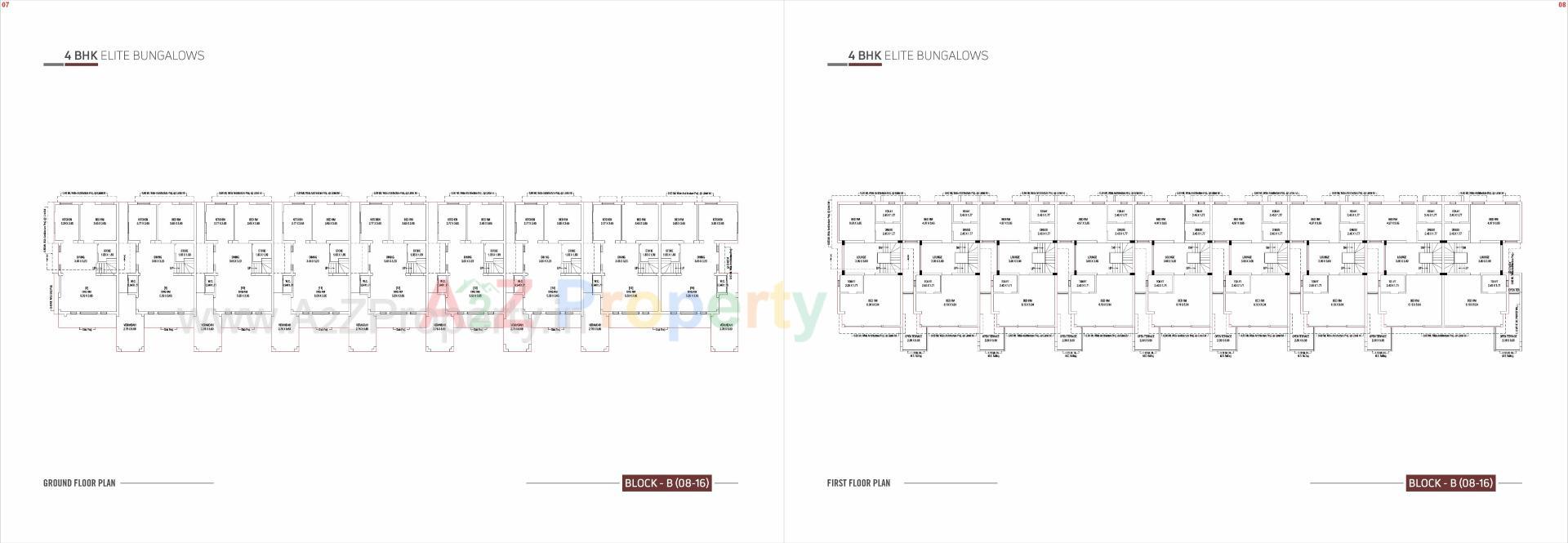 Layout of real estate project Samruddh Palace located at Vastral, Ahmedabad, Gujarat