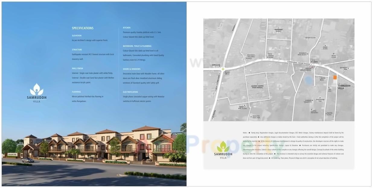  of real estate project Samruddh Villa located at Singarva, Ahmedabad, Gujarat