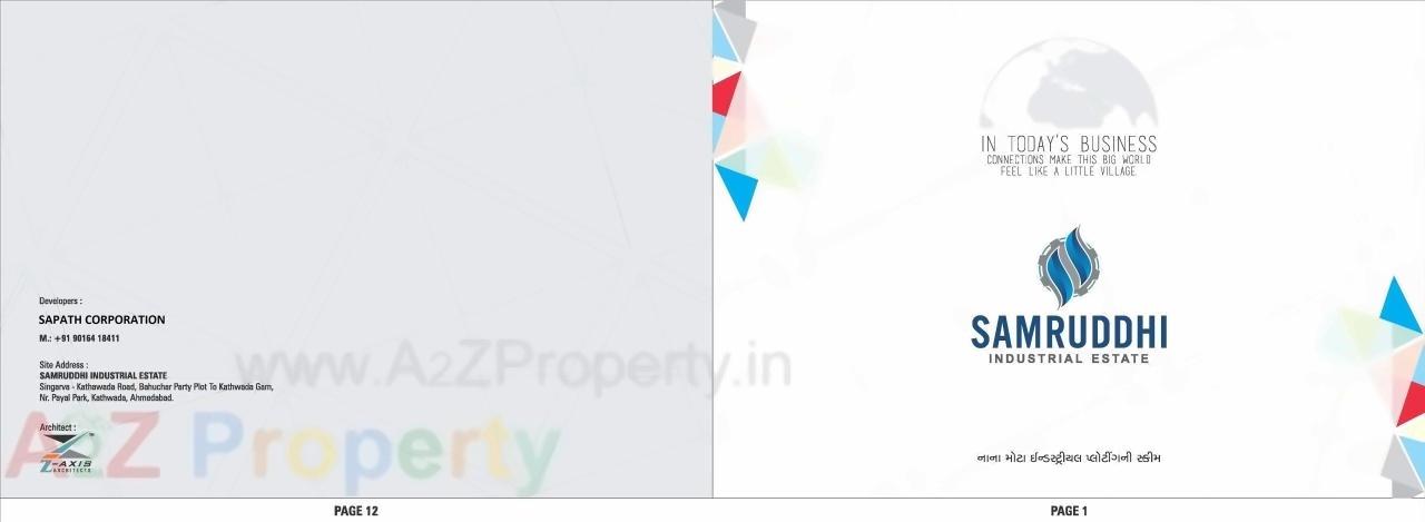  of real estate project Samruddhi Industrial Estate located at Kathwada, Ahmedabad, Gujarat
