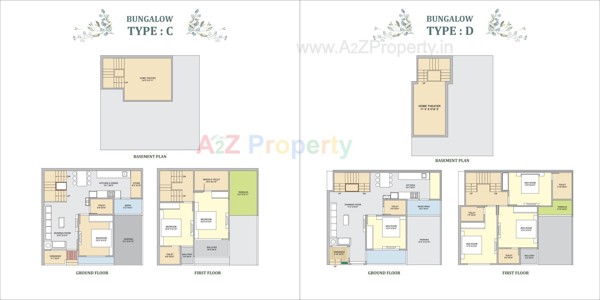 Layout of real estate project Samyag Elegance located at Ahmedabad, Ahmedabad, Gujarat