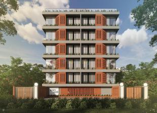 Elevation of real estate project Sanatan Sarathi located at Chhadavad, Ahmedabad, Gujarat