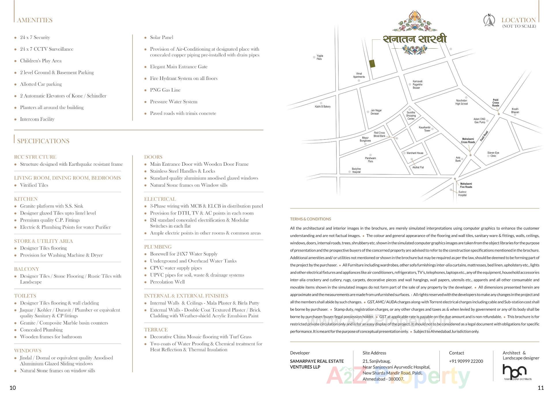  of real estate project Sanatan Sarathi located at Chhadavad, Ahmedabad, Gujarat