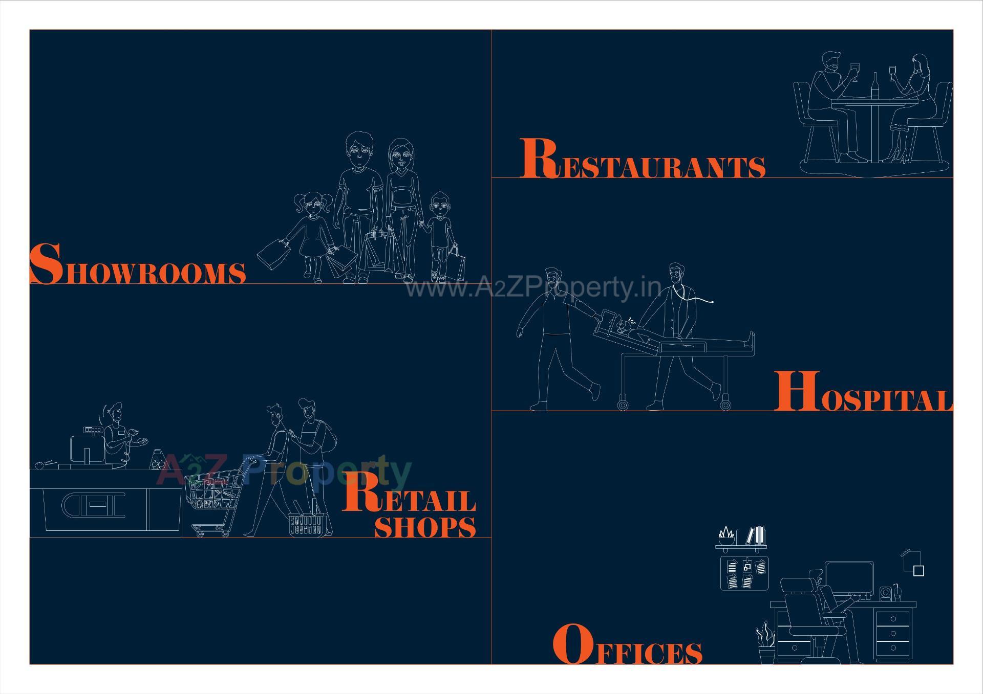  of real estate project Sanay Caremark located at Saijpur, Ahmedabad, Gujarat