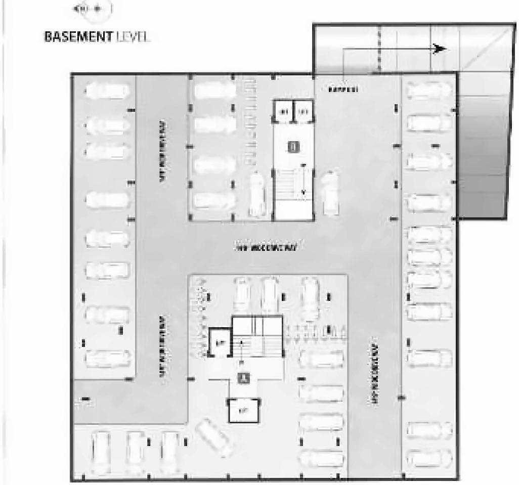Layout of real estate project Sandal Wood located at Sola, Ahmedabad, Gujarat