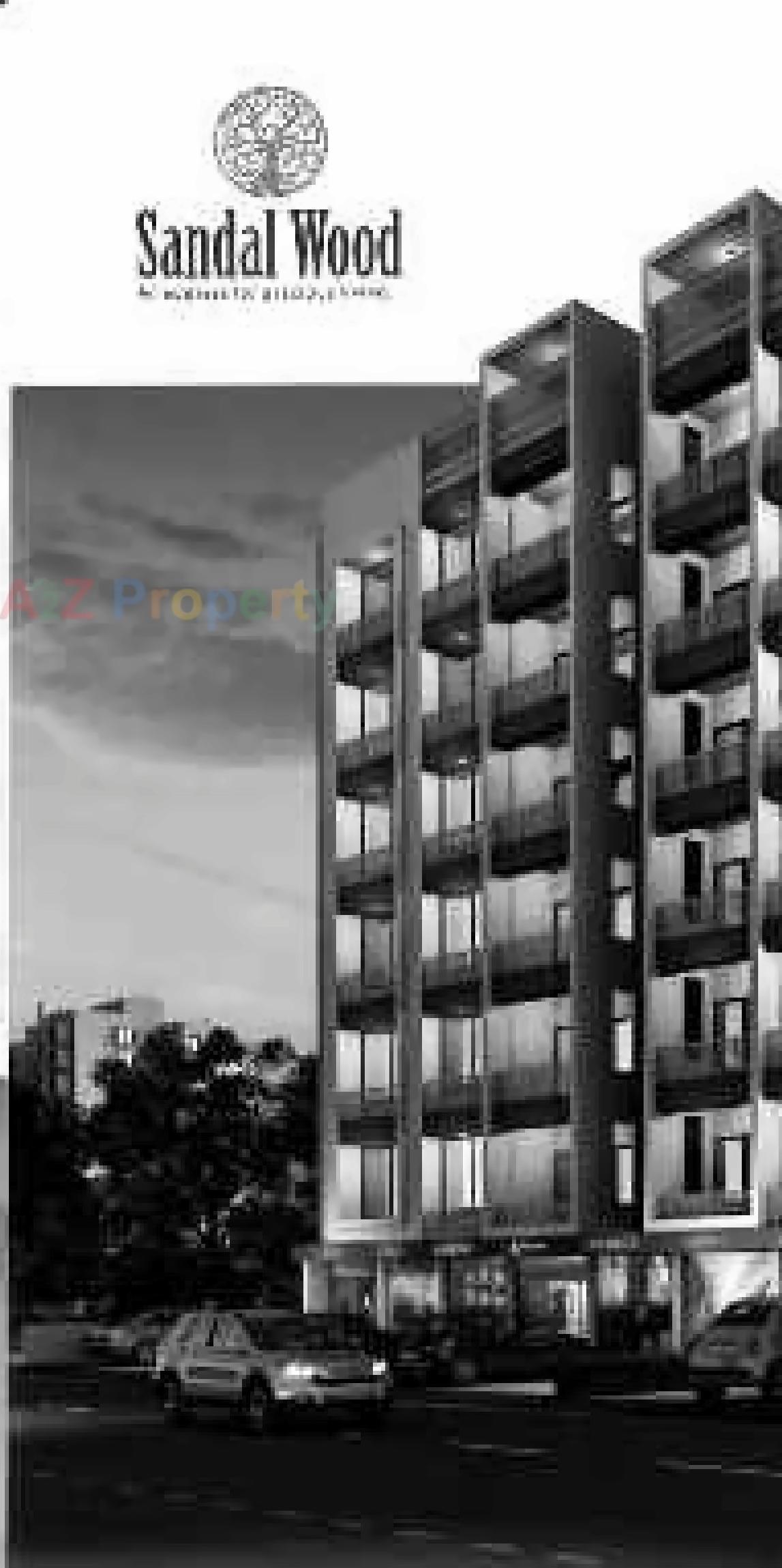 3D Elevation of real estate project Sandal Wood located at Sola, Ahmedabad, Gujarat
