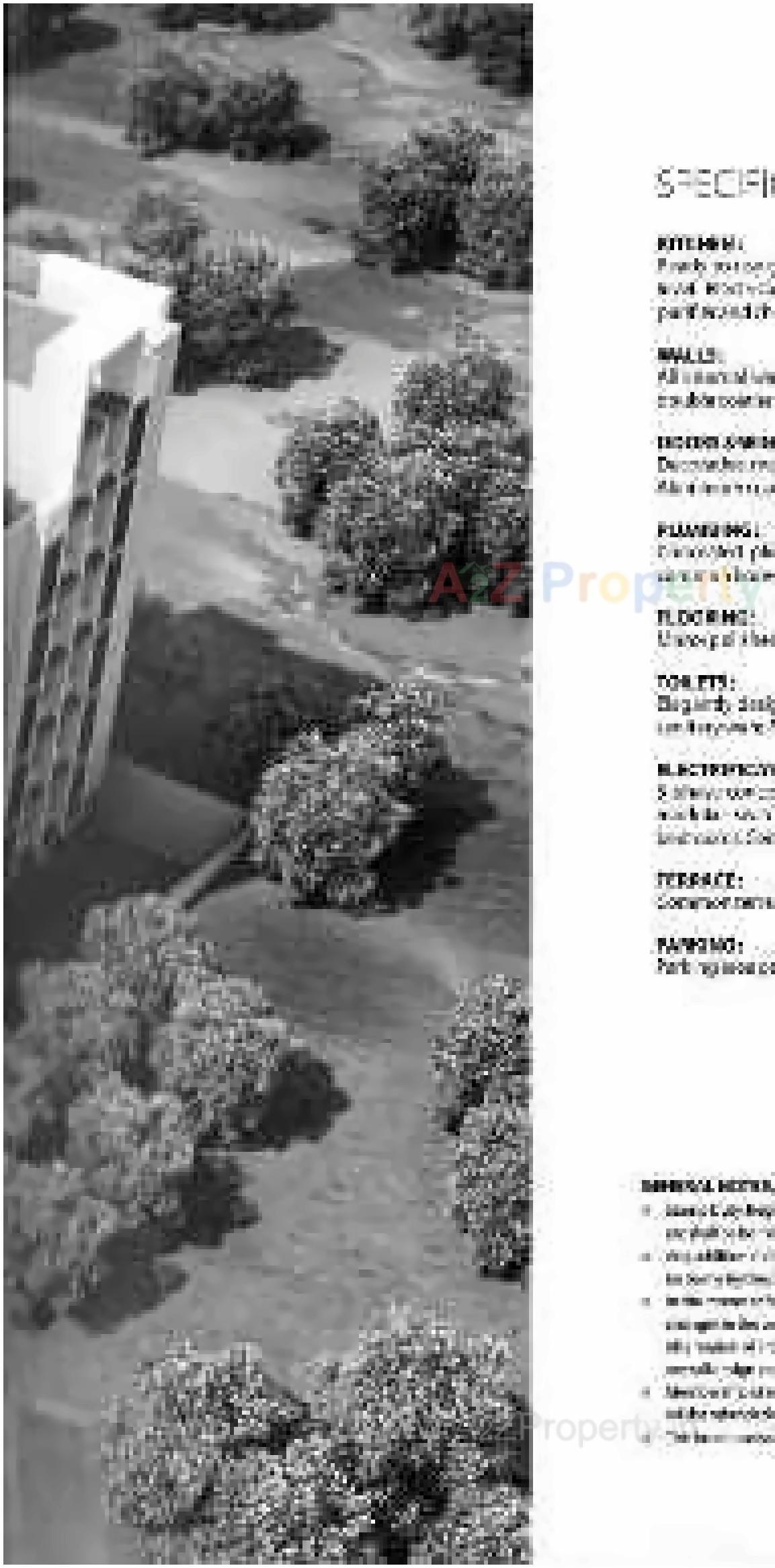 3D Elevation of real estate project Sandal Wood located at Sola, Ahmedabad, Gujarat