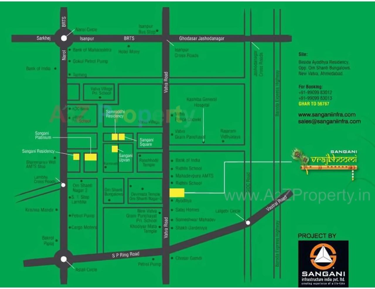  of real estate project Sangani Vrajbhoomi located at Vatva, Ahmedabad, Gujarat