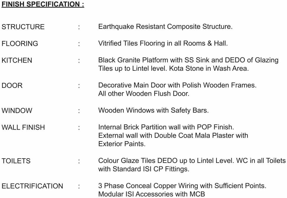  of real estate project Sangath Palace located at Chandkheda, Ahmedabad, Gujarat