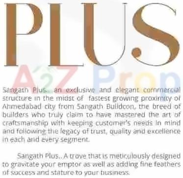  of real estate project Sangath Plus located at Chandkheda, Ahmedabad, Gujarat