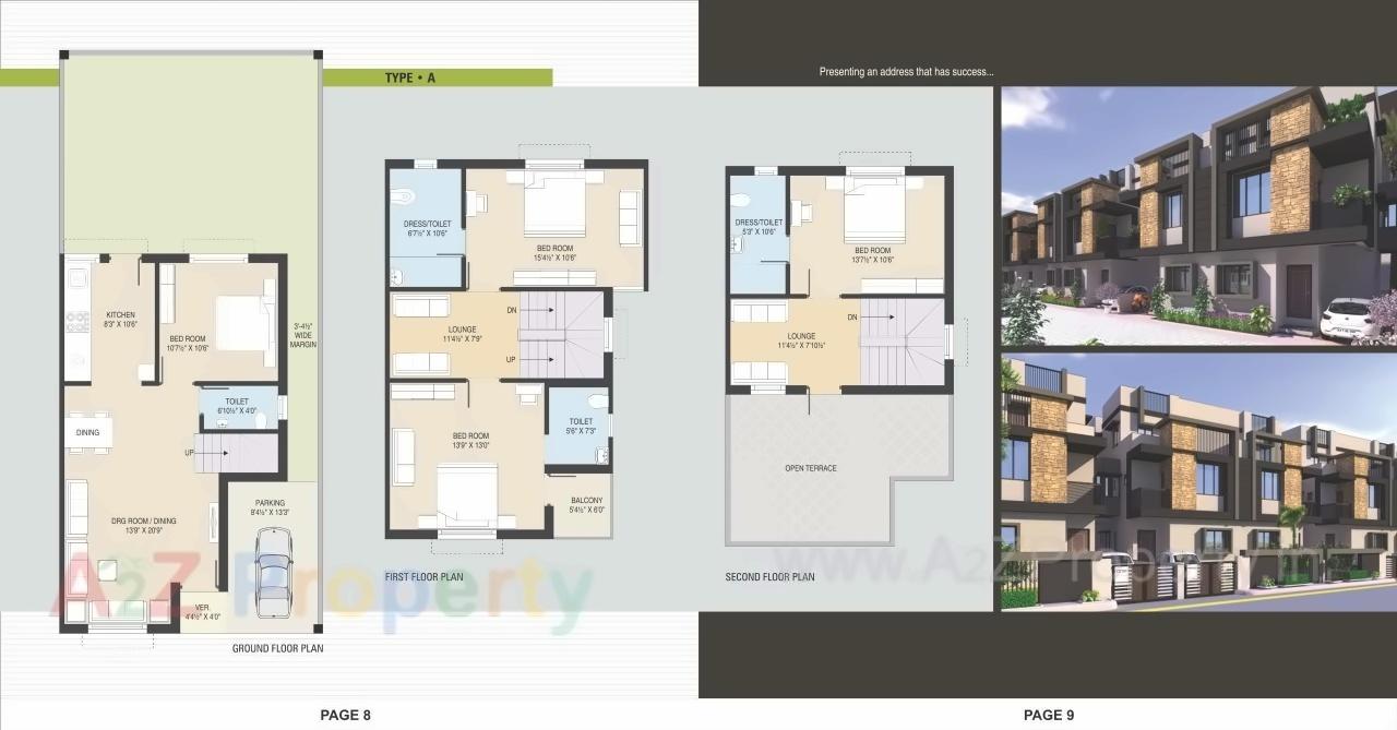Layout of real estate project Sanidhya Arcade   Bunglows located at City, Ahmedabad, Gujarat