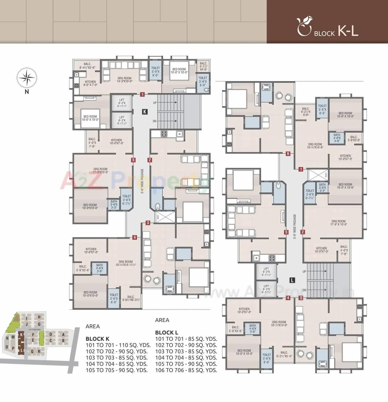 Layout of real estate project Sanidhya Flora located at Kali, Ahmedabad, Gujarat