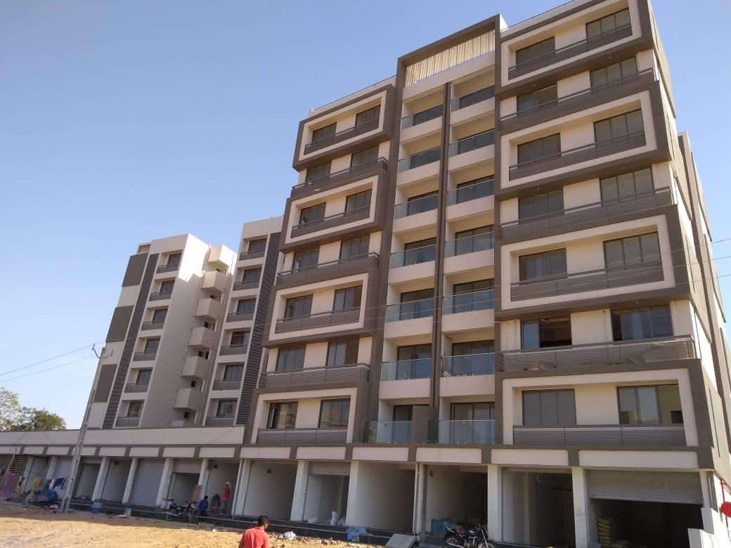 238729_const of real estate project Sanidhya Flora located at Chandkheda, Ahmedabad, Gujarat
