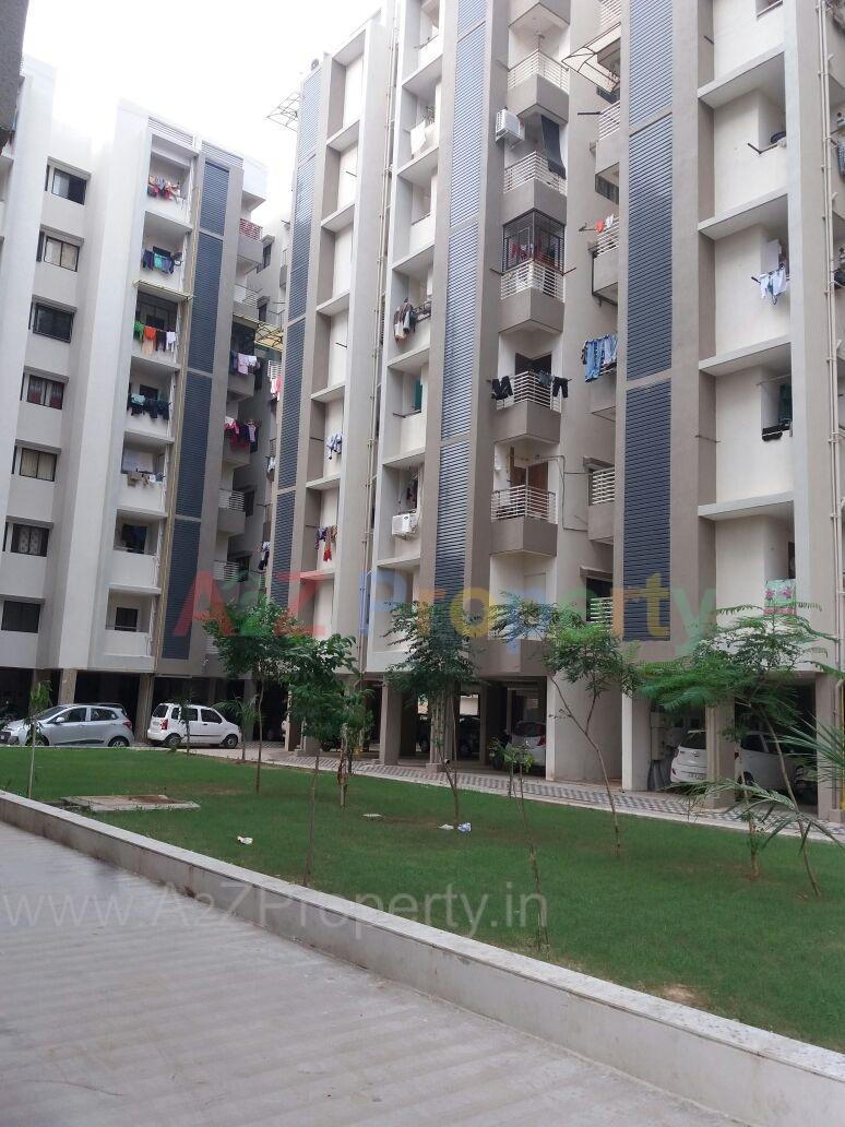 3D Elevation of real estate project Sanidhya Flora located at Chandkheda, Ahmedabad, Gujarat