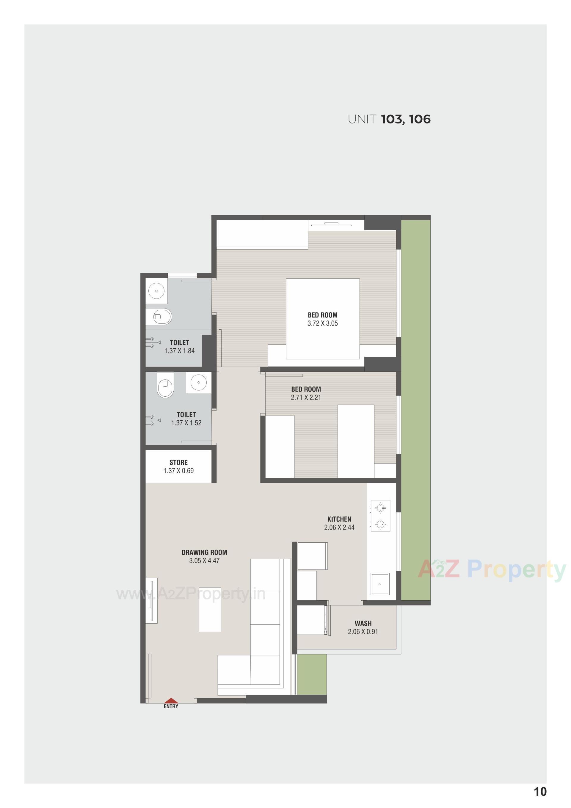 Layout of real estate project Sanidhya Greens located at Okaf, Ahmedabad, Gujarat