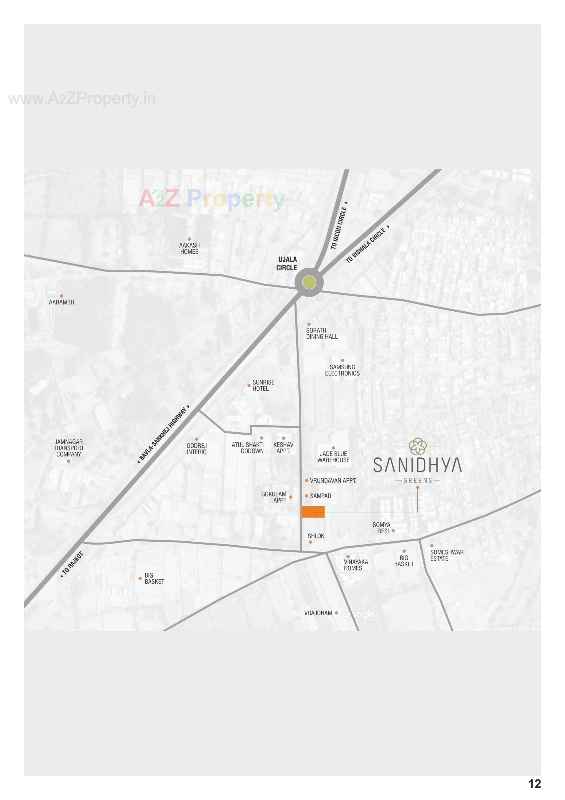  of real estate project Sanidhya Greens located at Okaf, Ahmedabad, Gujarat