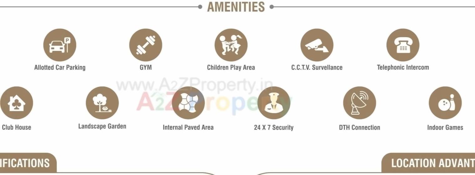 Amenities of Sanidhya Skyros