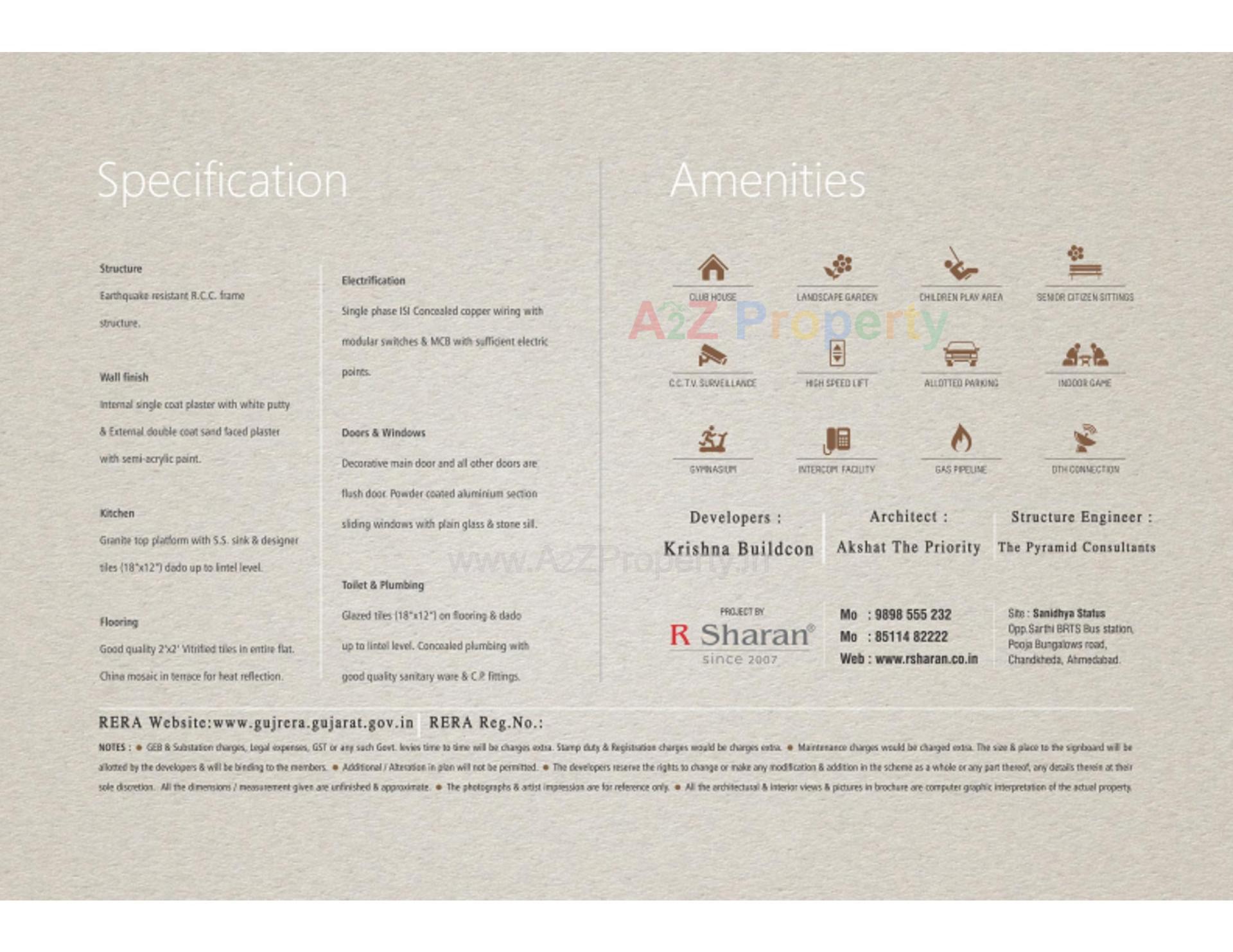  of real estate project Sanidhya Status located at Ahmedabad, Ahmedabad, Gujarat