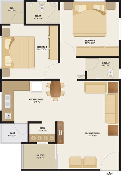 Sankalp_avenue_layout_design2_big of real estate project Sankalp Avenue located at Naroda, Ahmedabad, Gujarat