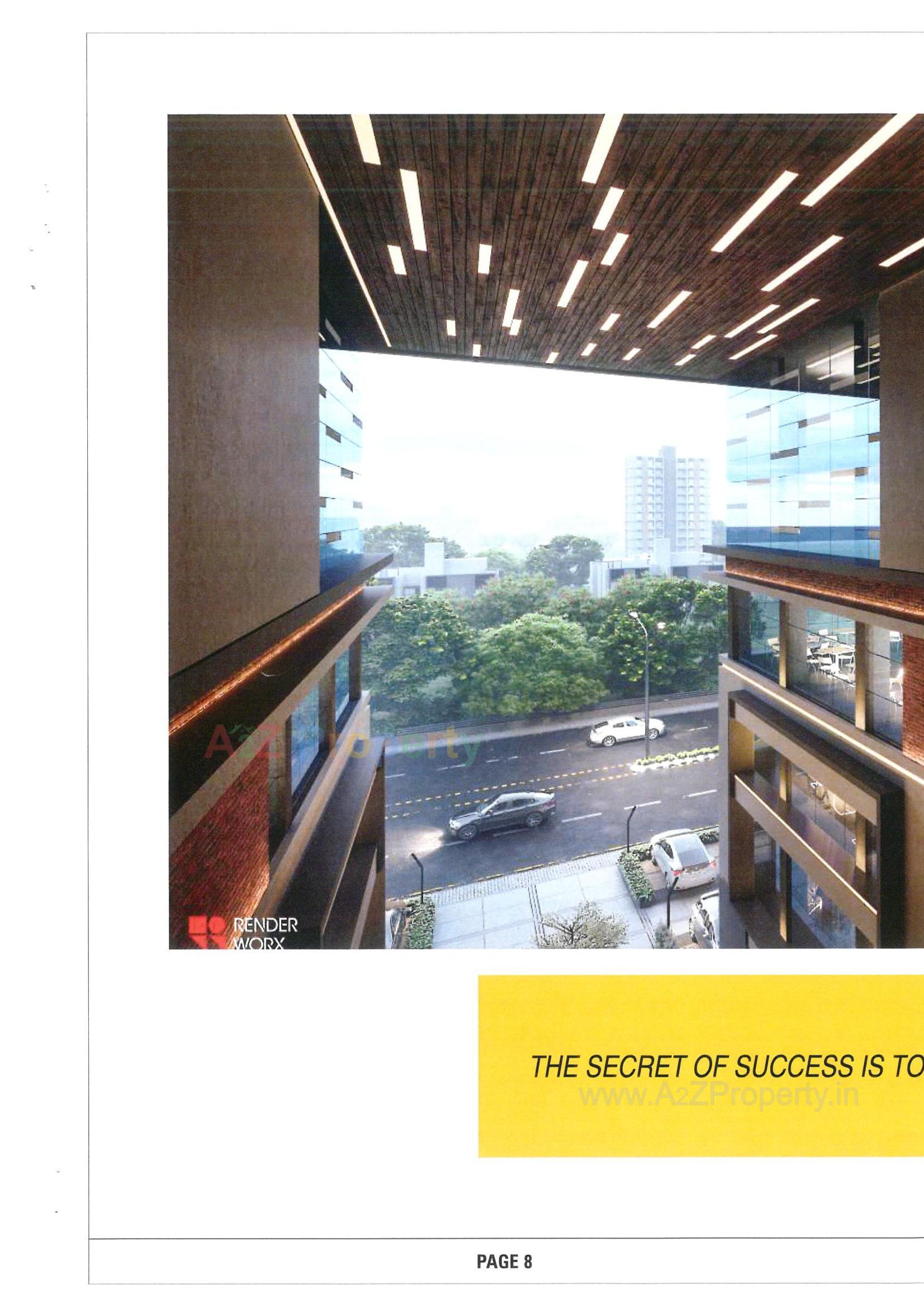 3D Elevation of real estate project Sankalp Icon located at Nikol, Ahmedabad, Gujarat