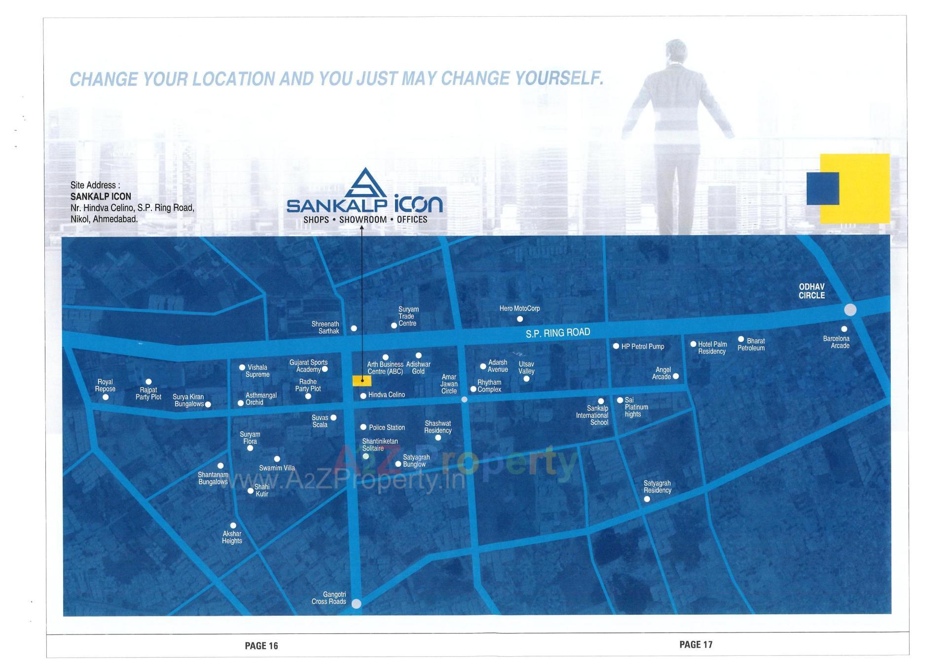  of real estate project Sankalp Icon located at Nikol, Ahmedabad, Gujarat