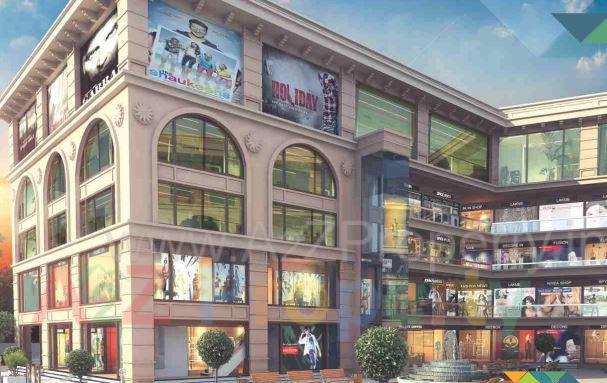 3D Elevation of real estate project Sankalp Industrial Park located at Muthia, Ahmedabad, Gujarat