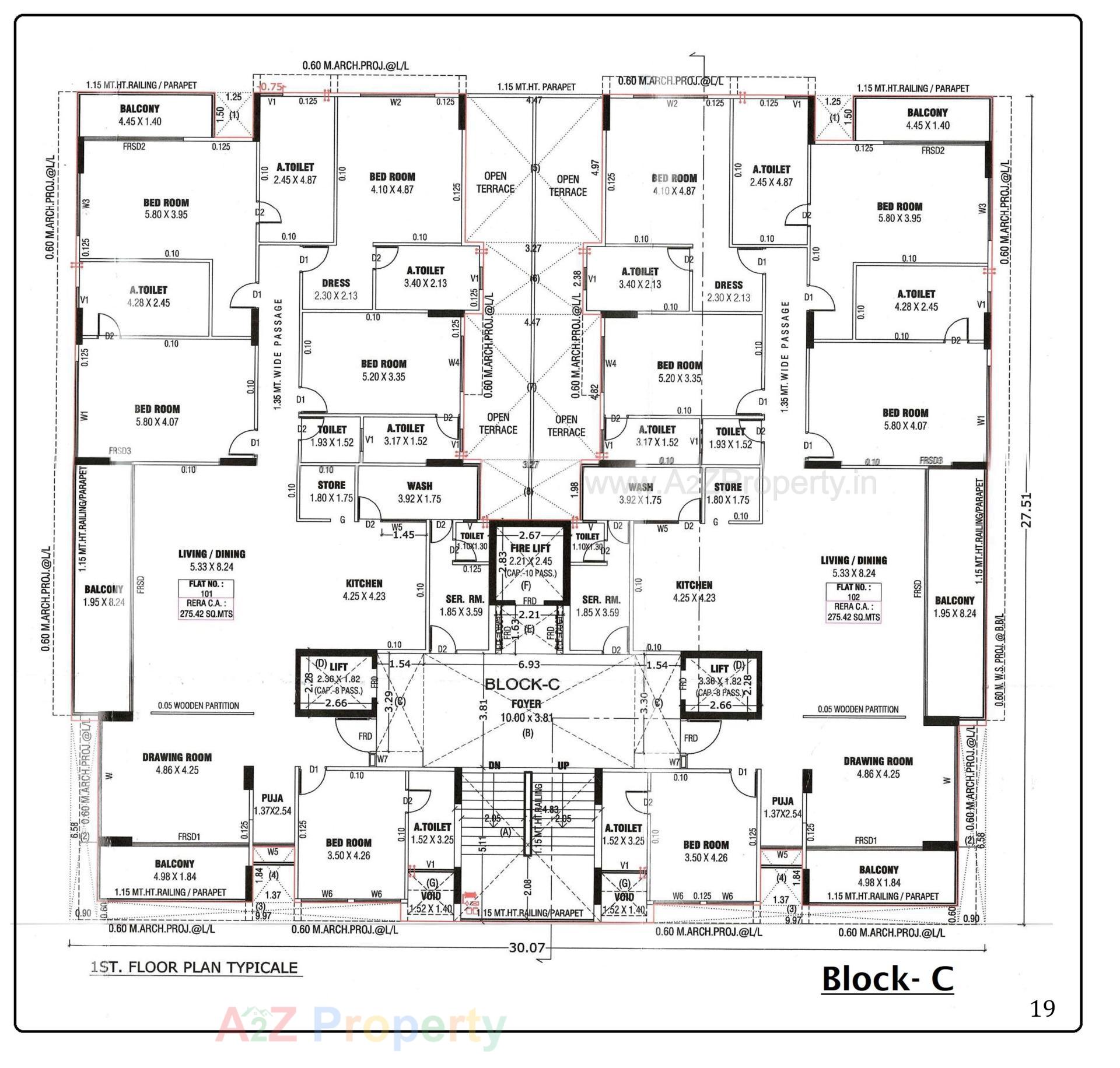Layout of real estate project Sankalp Nirvana located at Dariyapur, Ahmedabad, Gujarat