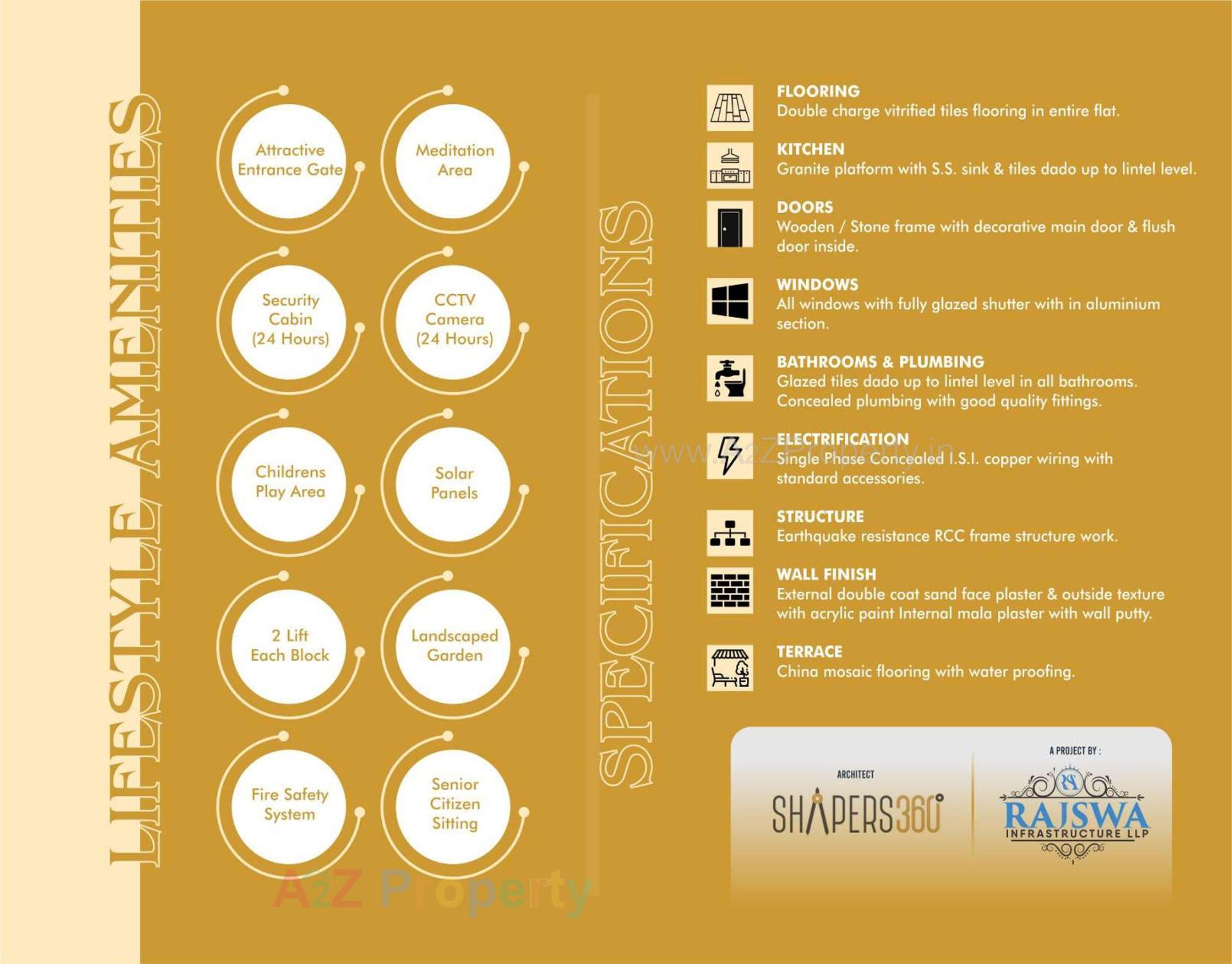  of real estate project Sankalp Residency located at Vinzol, Ahmedabad, Gujarat