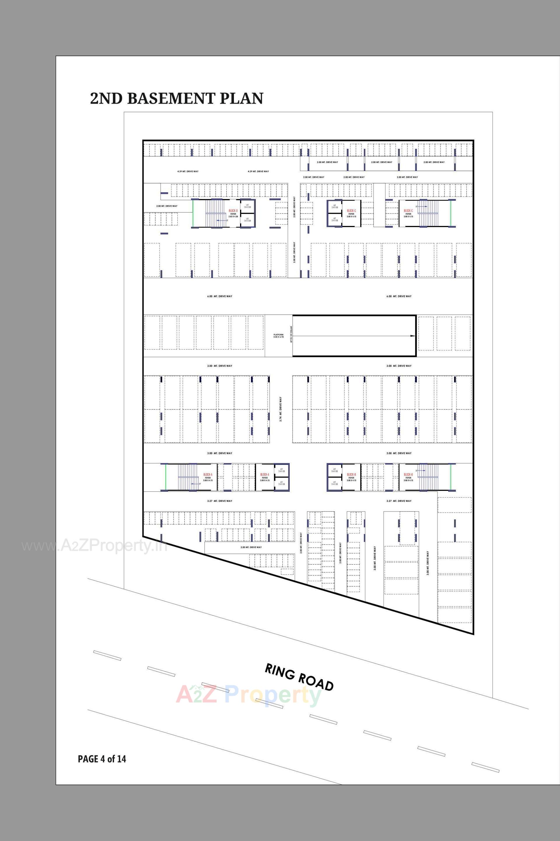 Layout of real estate project Sankalp Sky located at Muthiya, Ahmedabad, Gujarat