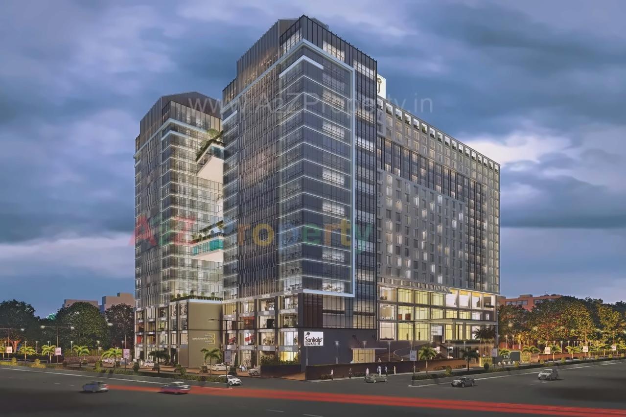 3D Elevation of real estate project Sankalp Square B (i) located at Ahmedabad, Ahmedabad, Gujarat