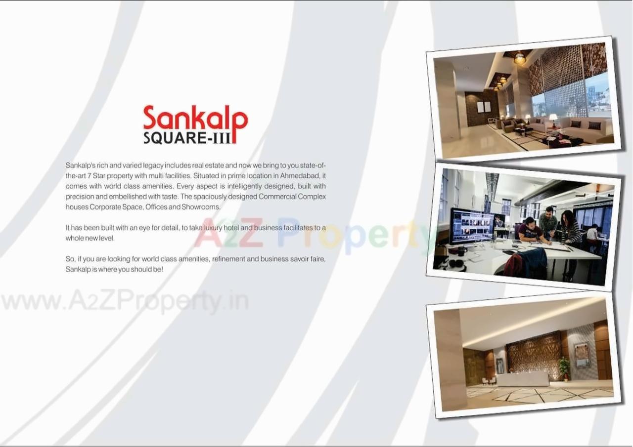  of real estate project Sankalp Square located at Shilaj, Ahmedabad, Gujarat