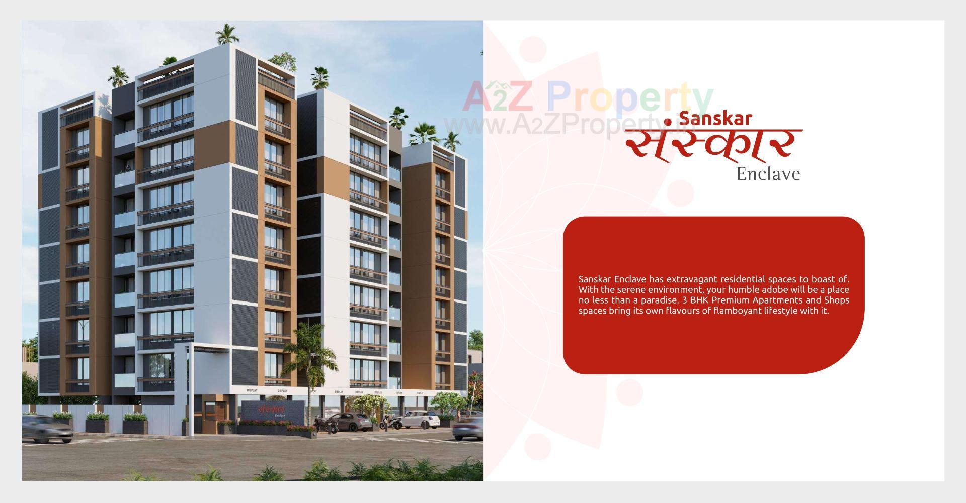  of real estate project Sanskar Enclave located at Chandkheda, Ahmedabad, Gujarat