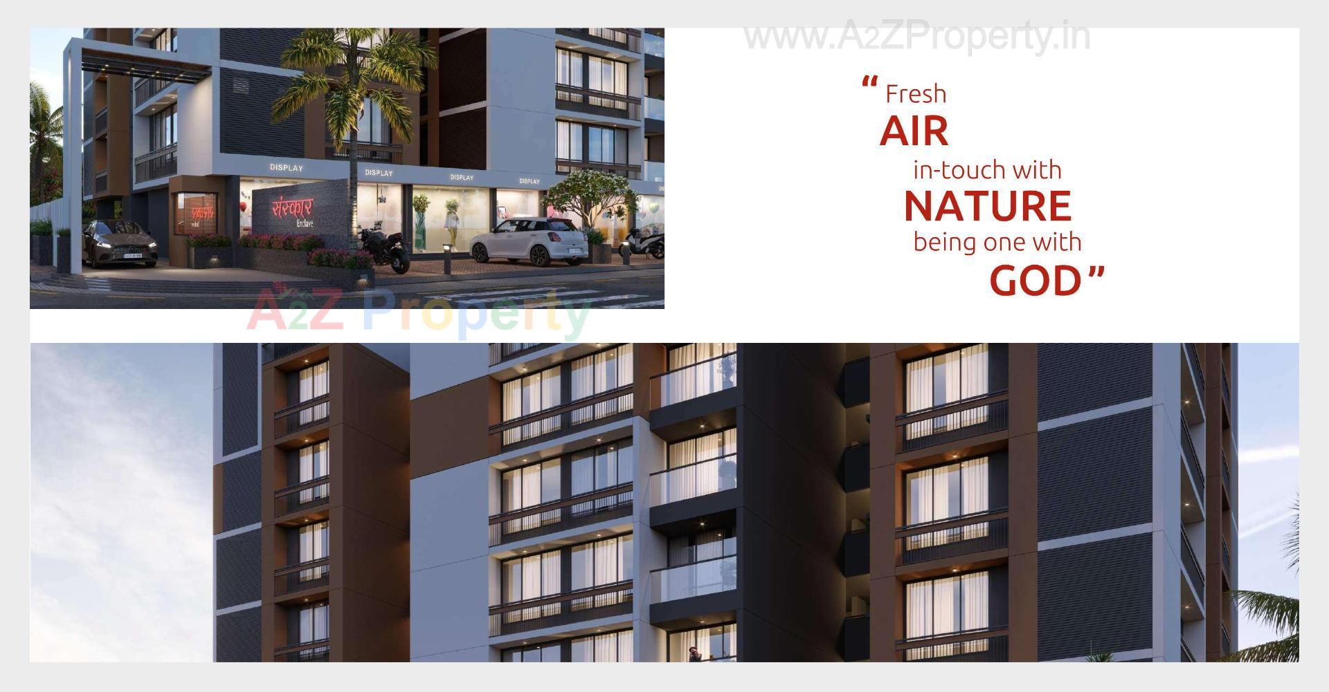  of real estate project Sanskar Enclave located at Chandkheda, Ahmedabad, Gujarat