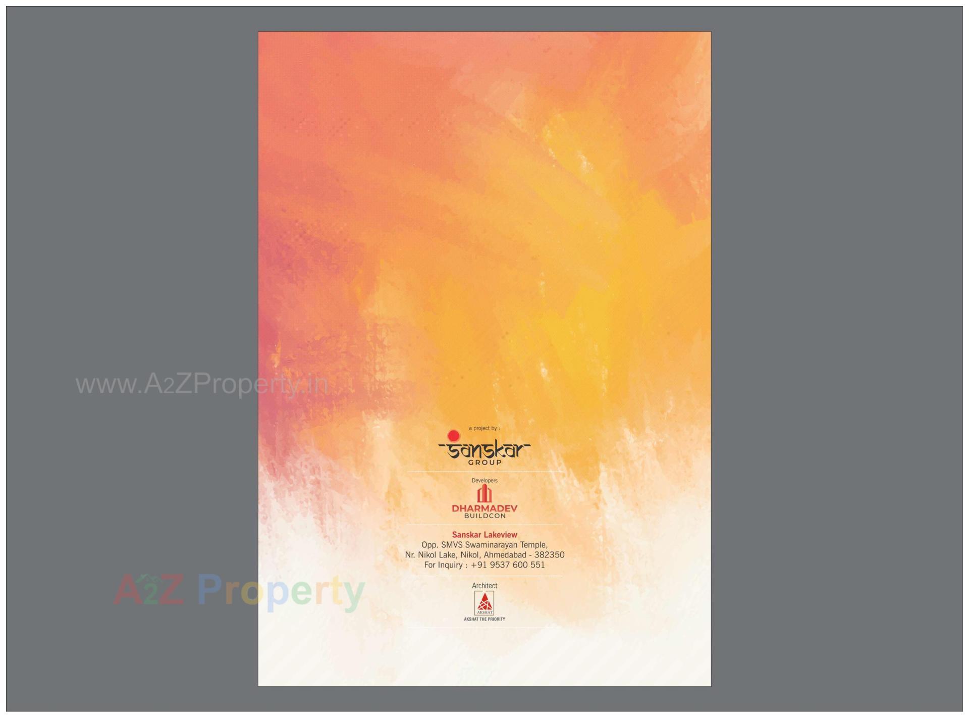  of real estate project Sanskar Lakeview located at Nikol, Ahmedabad, Gujarat