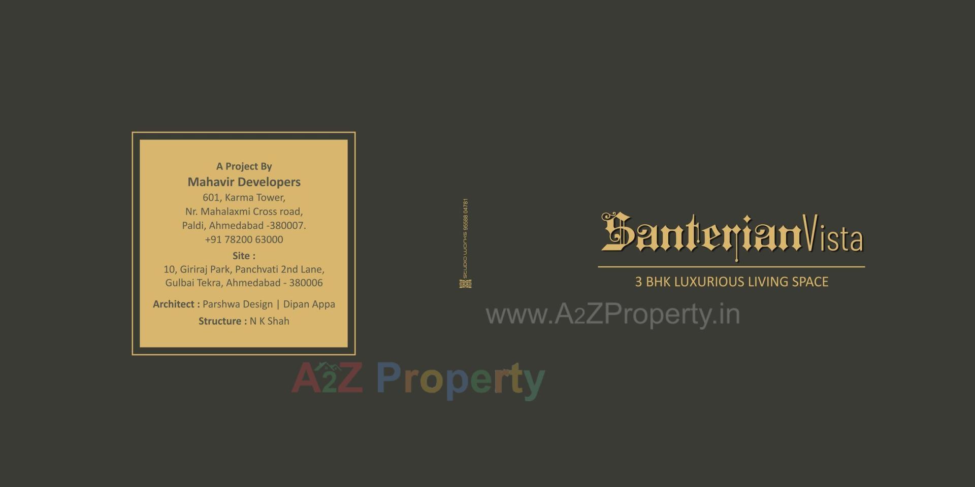  of real estate project Santerian Vista located at Kochrab, Ahmedabad, Gujarat