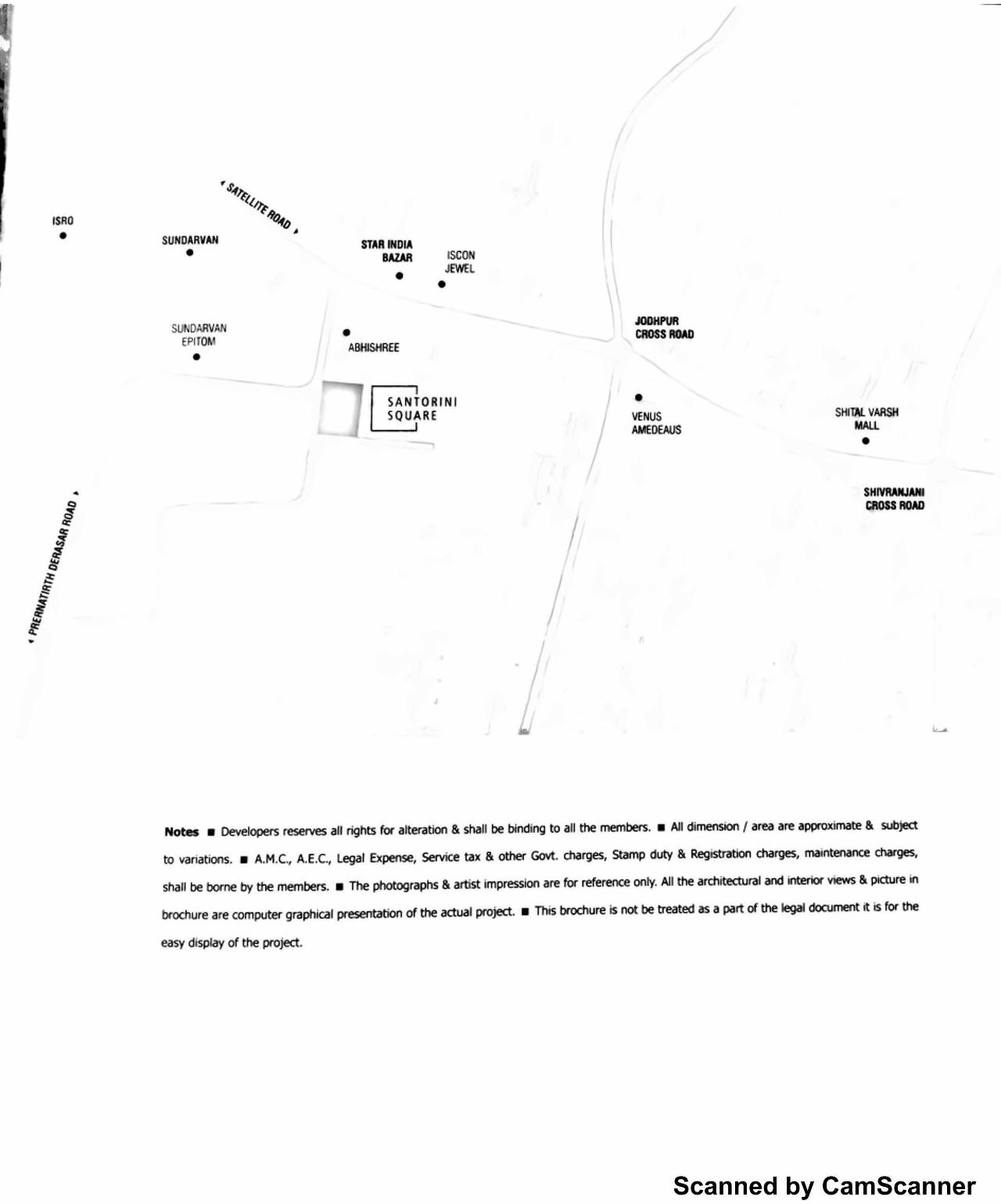  of real estate project Santorini Square located at City, Ahmedabad, Gujarat