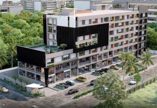 Elevation of real estate project Sapphire Business Park located at Makarba, Ahmedabad, Gujarat