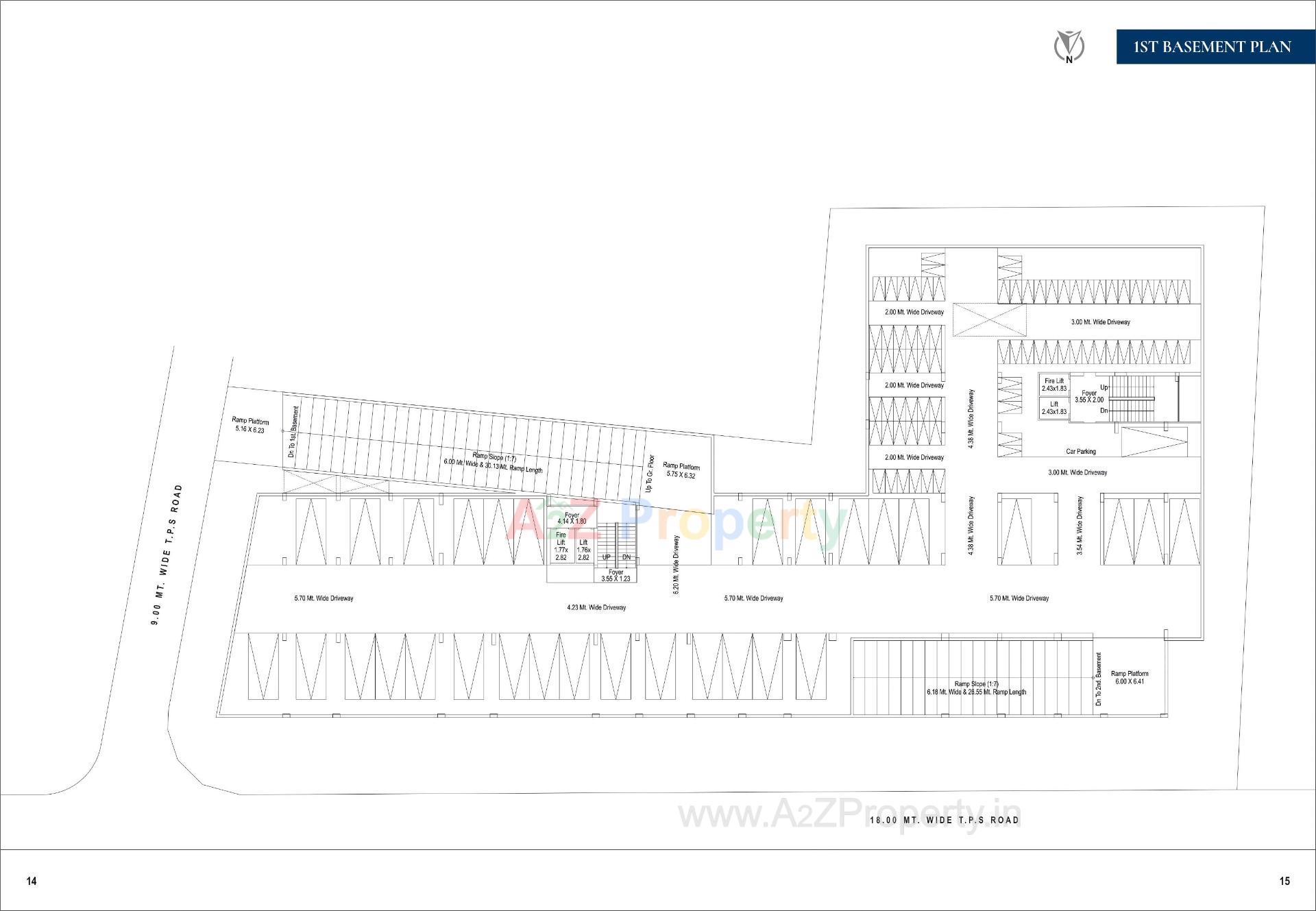  of real estate project Sapphire Business Park located at Makarba, Ahmedabad, Gujarat