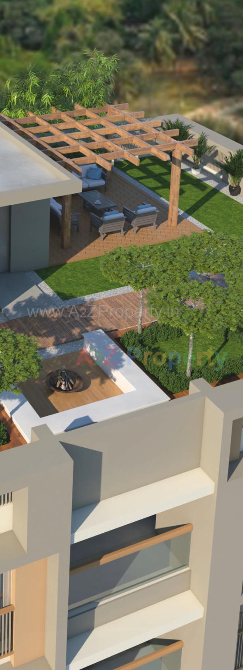 3D Elevation of real estate project Sapphire Residency located at Paldi, Ahmedabad, Gujarat