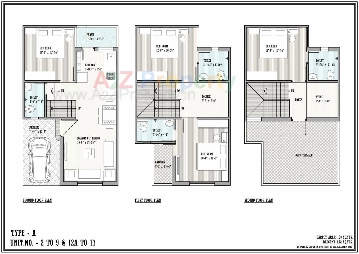 Layout of real estate project Sapphire Villa located at Lambha, Ahmedabad, Gujarat