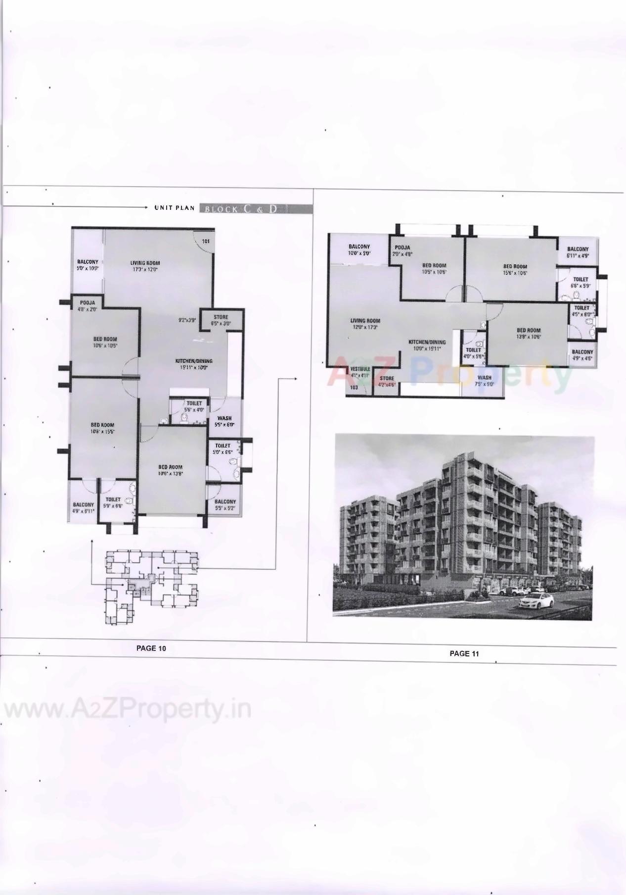 Layout of real estate project Saral Heights located at Sola, Ahmedabad, Gujarat