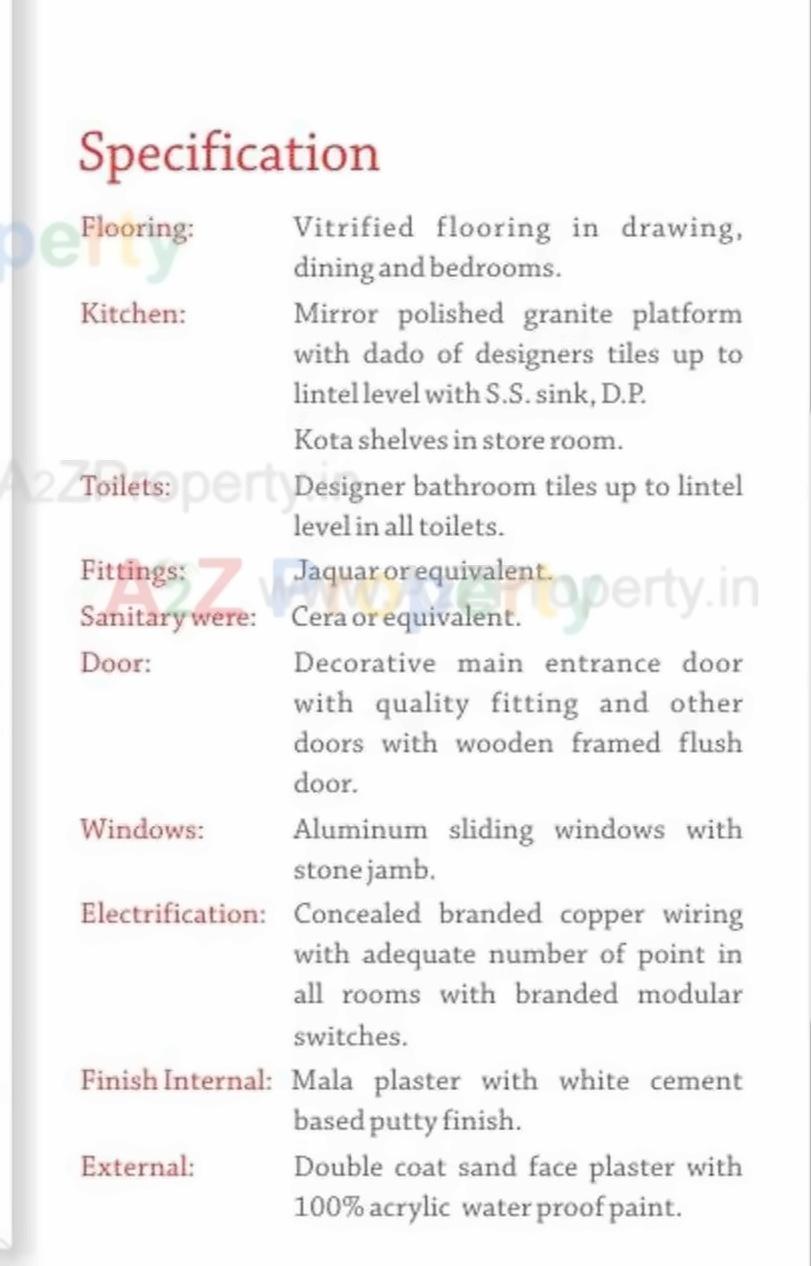 Project Specifications